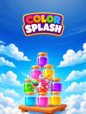 Color Splash - Physics Puzzle iPad screenshot