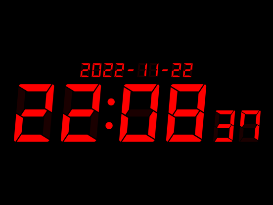 Digital Clock - Neo iPad screenshot 4 - Utilities app