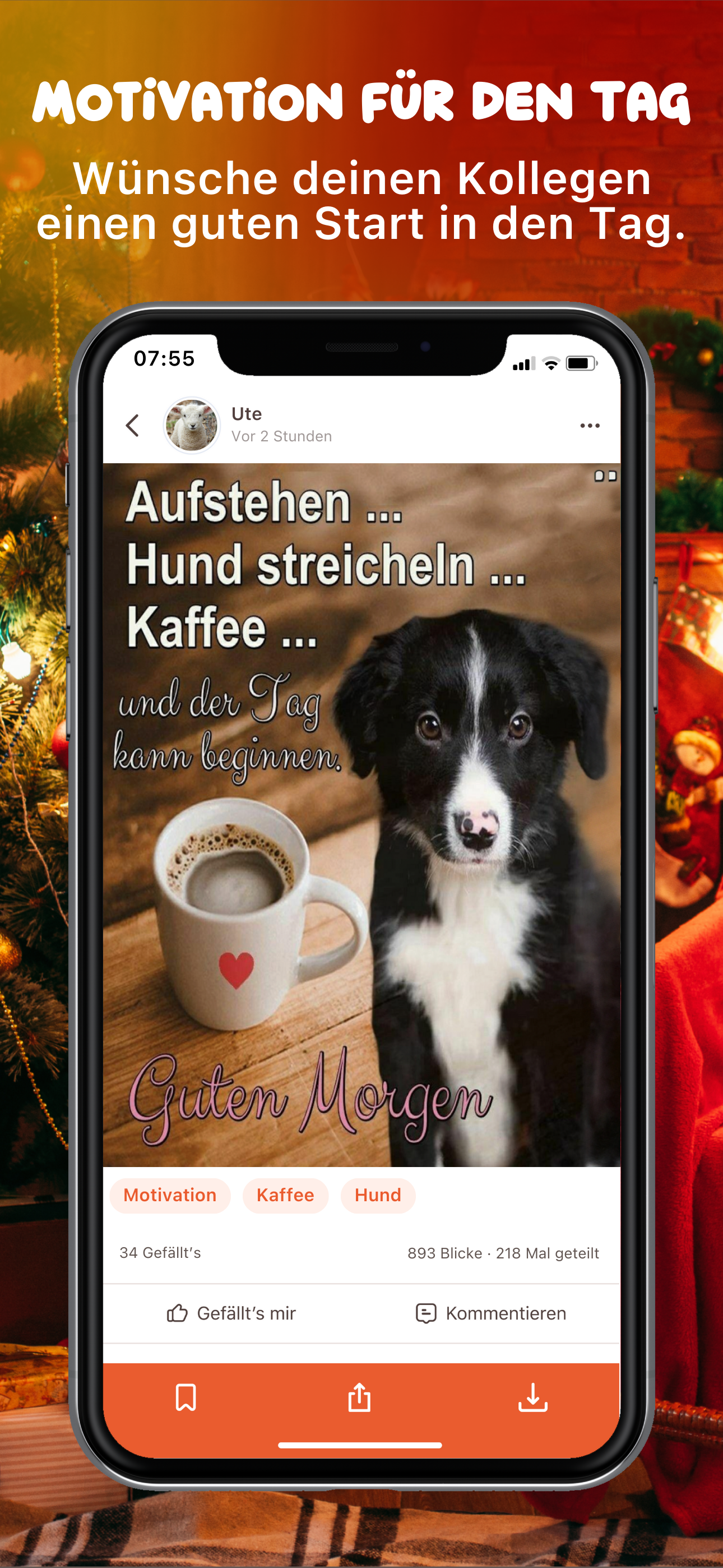 MoinMoin: Guten Morgen Bilder screenshot 6