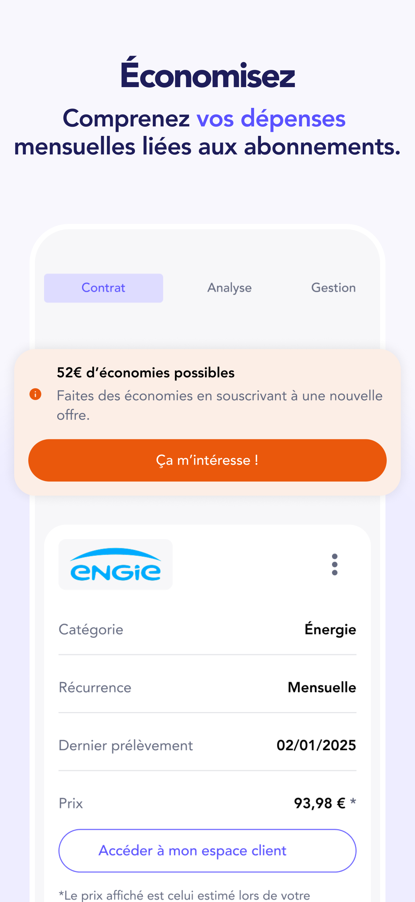 papernest - mes abonnements screenshot 5