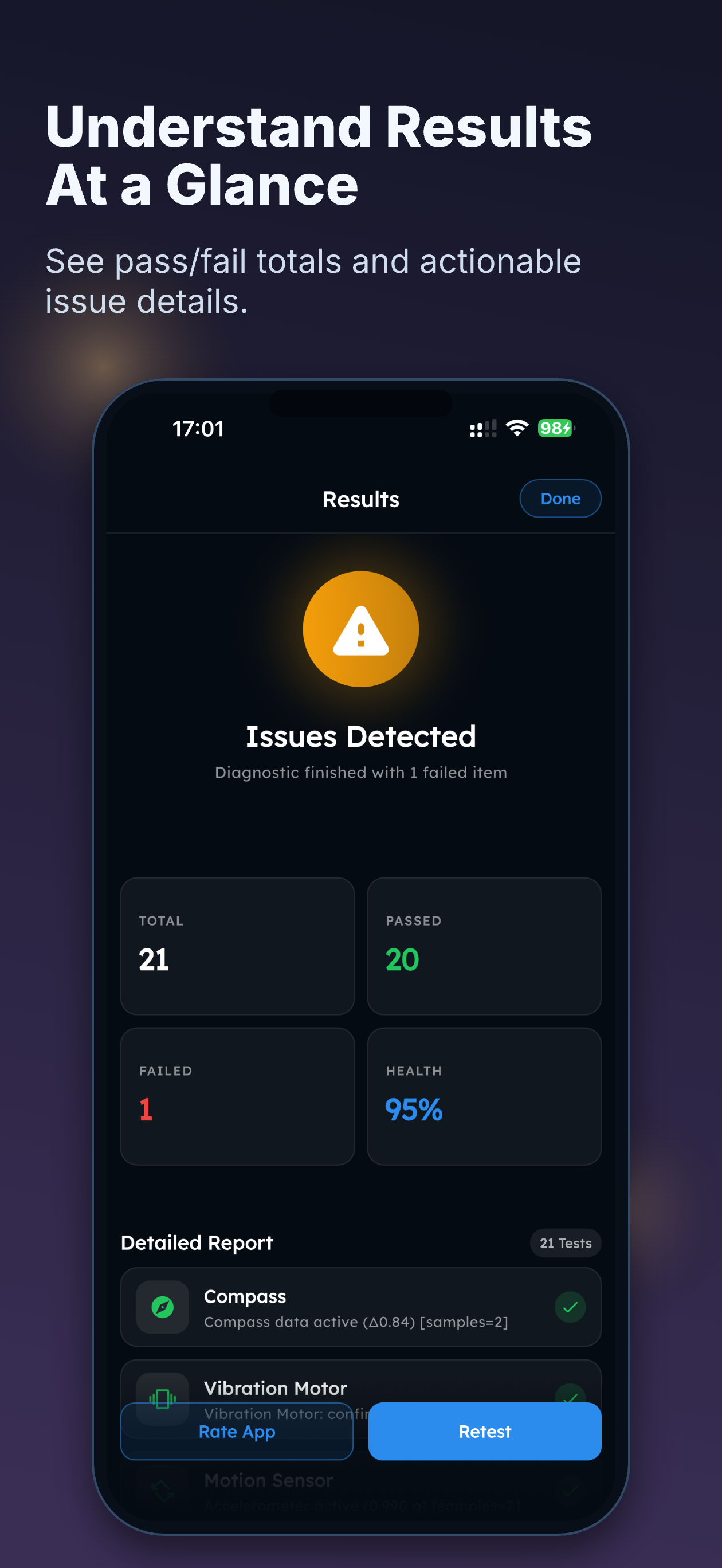 Phone Diagnostics Expert screenshot 3