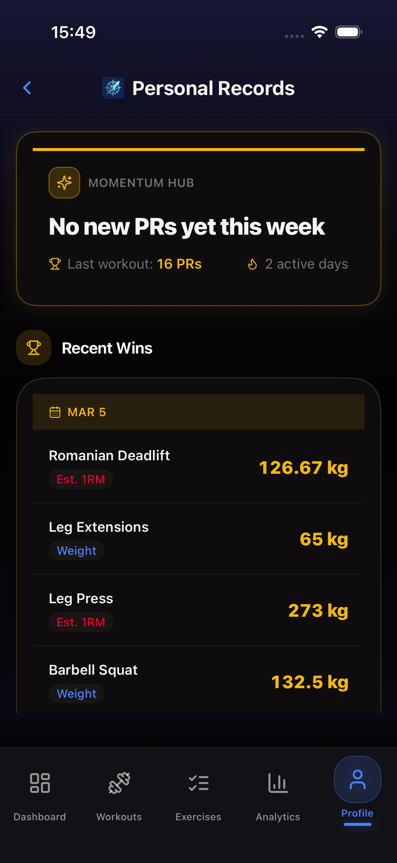 FitCompass screenshot 6