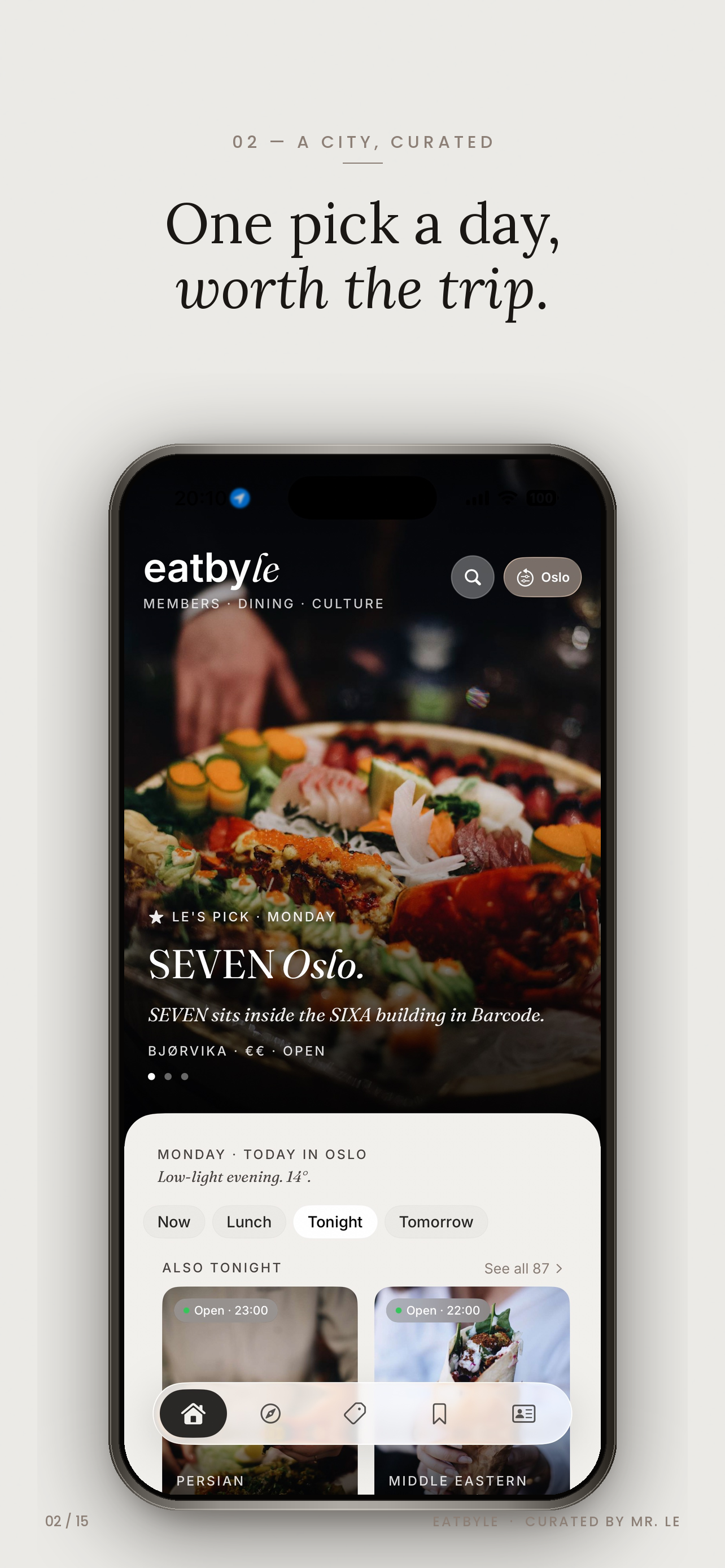 EatbyLe - Oslo Food Guide