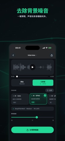 Denoise:AI 人声降噪 screenshot