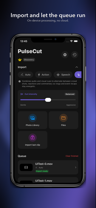 PulseCut - AI Video Editor Screenshot 1 of 6