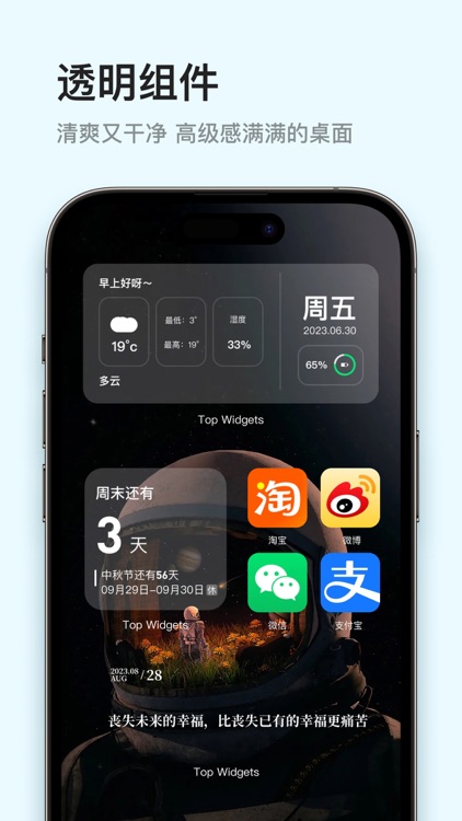 Top Widgets - 万能小组件手机桌面主题美化