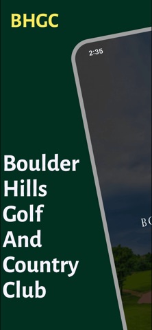 BHGC Golf App screenshot