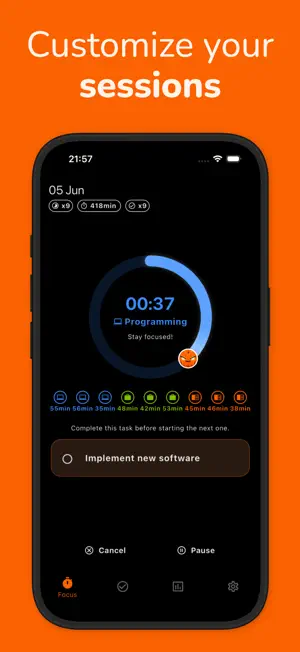 Deep Focus Time: FocusMode screenshot 2