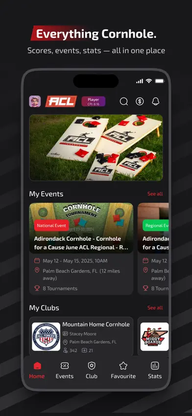 Cornhole App screenshot 1