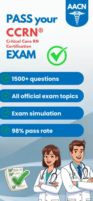 CCRN Test Prep Practice 2026 screenshot 1