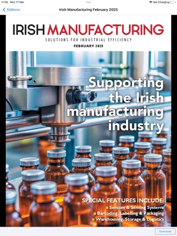 Irish Manufacturing iPad screenshot