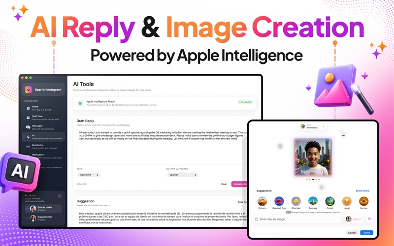 App for Instagram ℠ screenshot