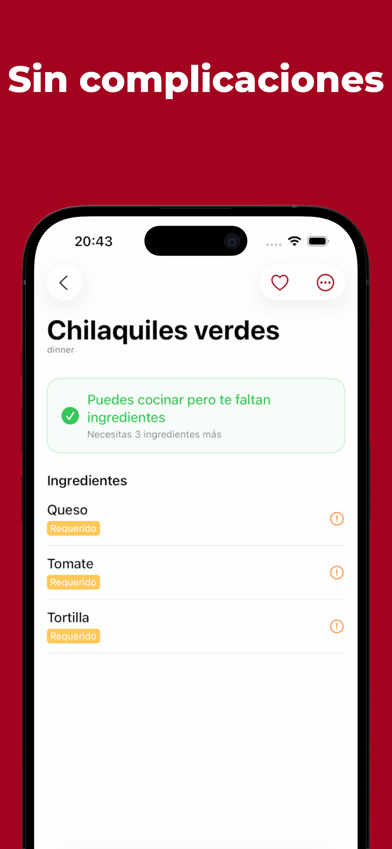 MiCocina screenshot 3