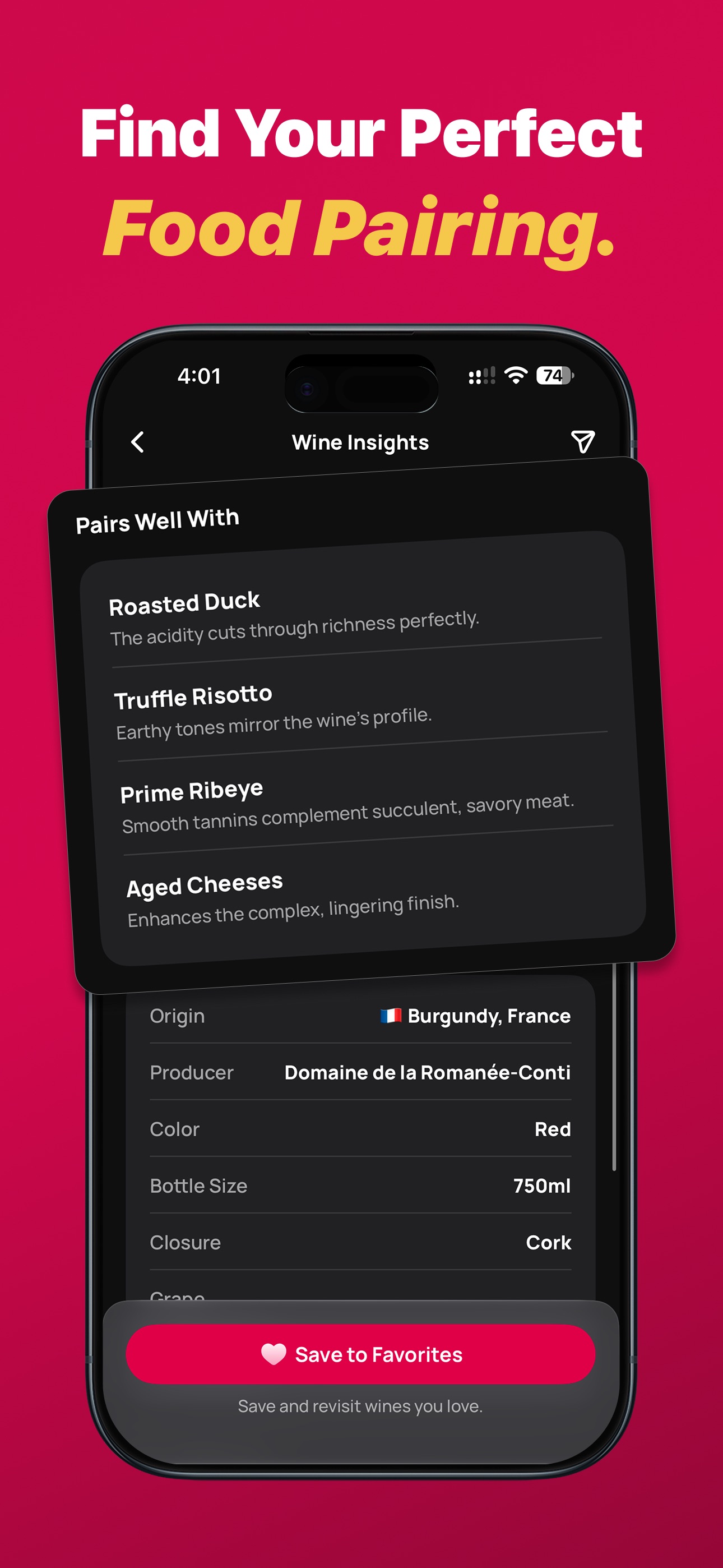 Screenshot 4 of Vinari: Wine Label Scanner