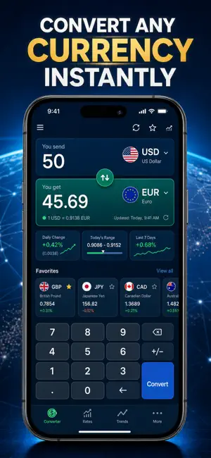 Currency Rates: Exchange screenshot 1