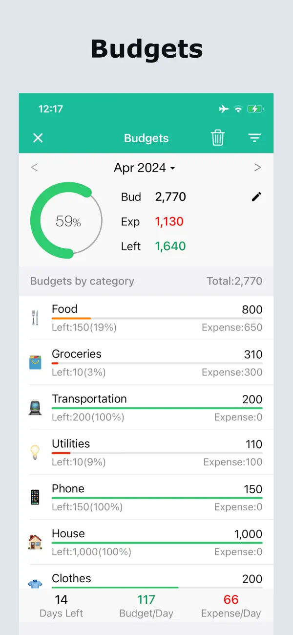 PennyworthLite Expense Tracker Screenshot 3