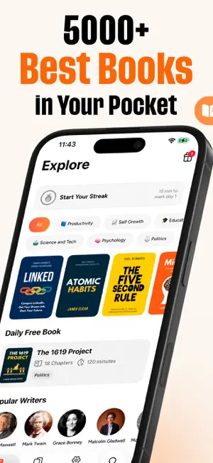 15min: Book Summaries Daily screenshot 2