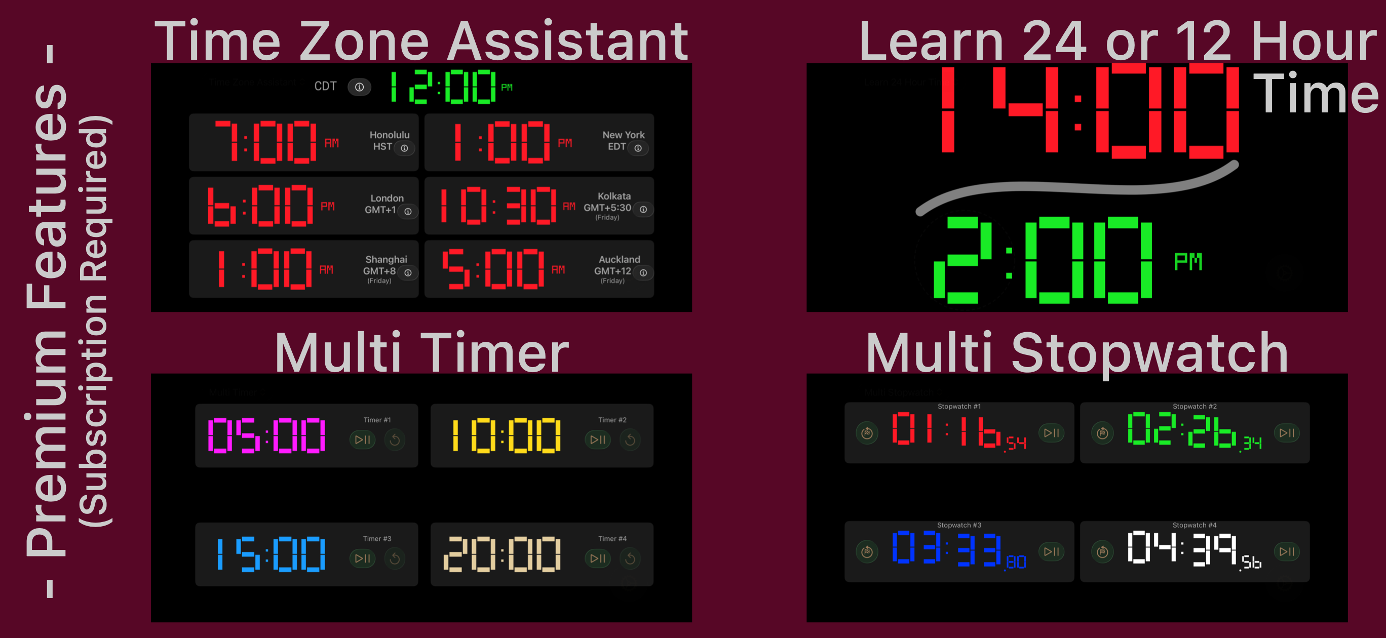 Big Red Clock screenshot 3