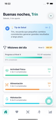 MIDO Mi Salud iPhone screenshot