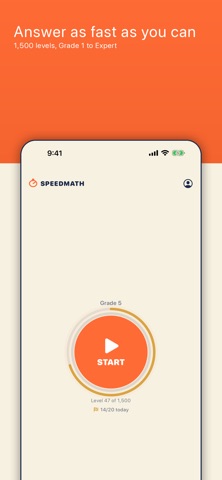 SpeedMath - Fast Math Practice Screenshot 1 of 5