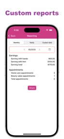 Nail Tech Appointment App screenshot