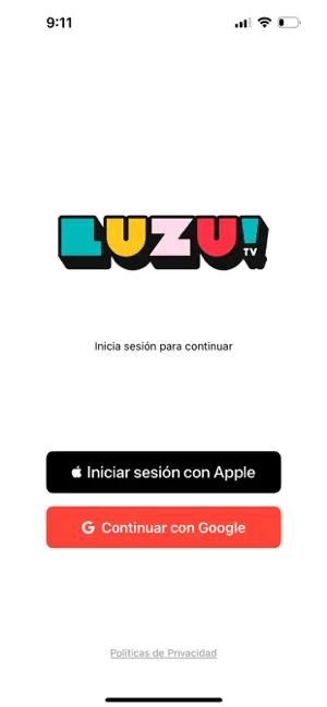LUZU TV iPhone screenshot 1