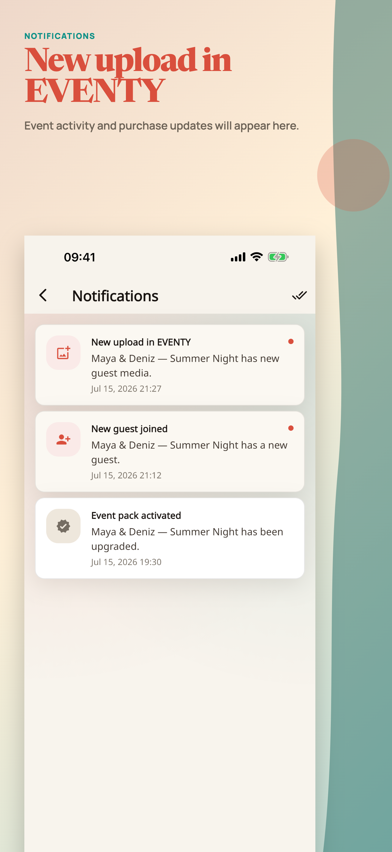 EVENTY: Event Albums screenshot 3