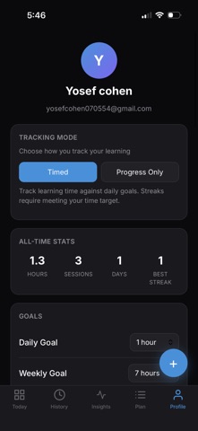 Torah Tracker: Daily Learning Screenshot 4 of 5