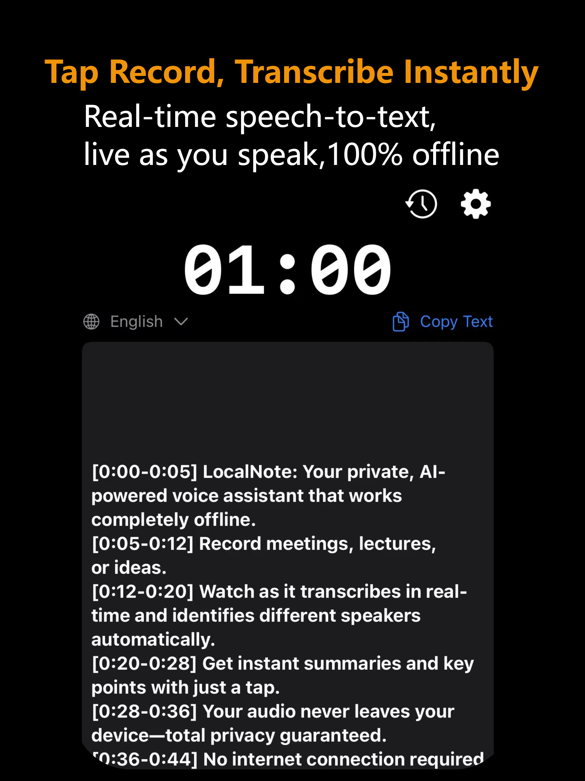 LocalNote: AI Voice Memo