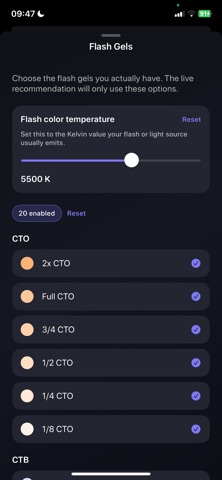 kelvin light scale Screenshot 5 of 10