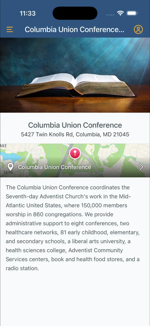 Screenshot #2 pour Columbia Union Conference