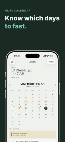 Ayyam: Islamic calendar screenshot