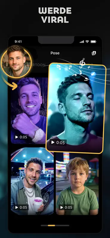 Pose: AI Photo Video Generator screenshot 3 of 8