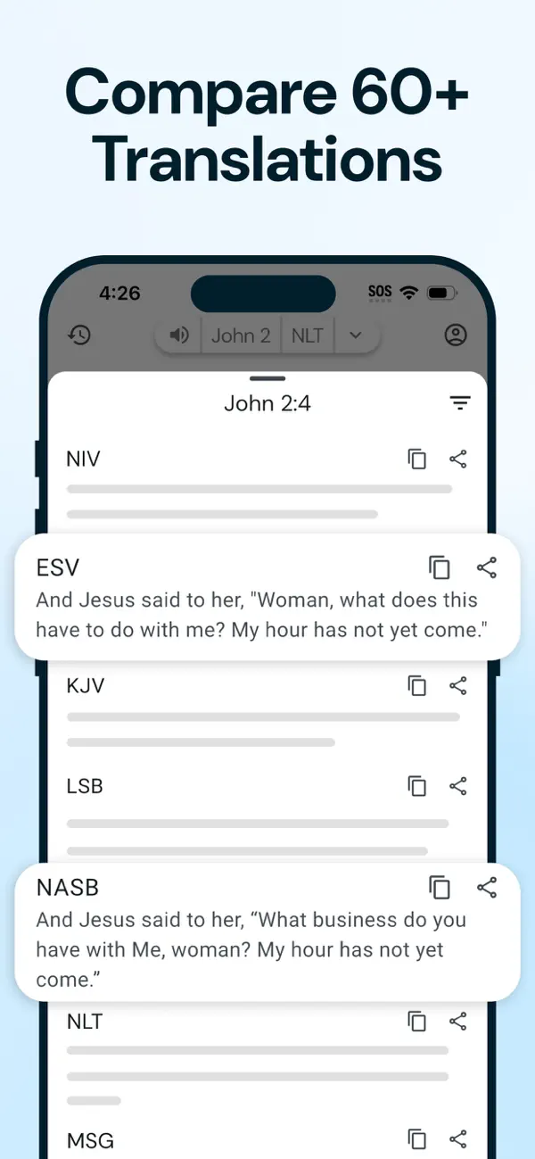 Screenshot #2 pour Life Bible App