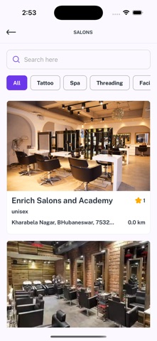 Brabima Salon and Spa Booking screenshot