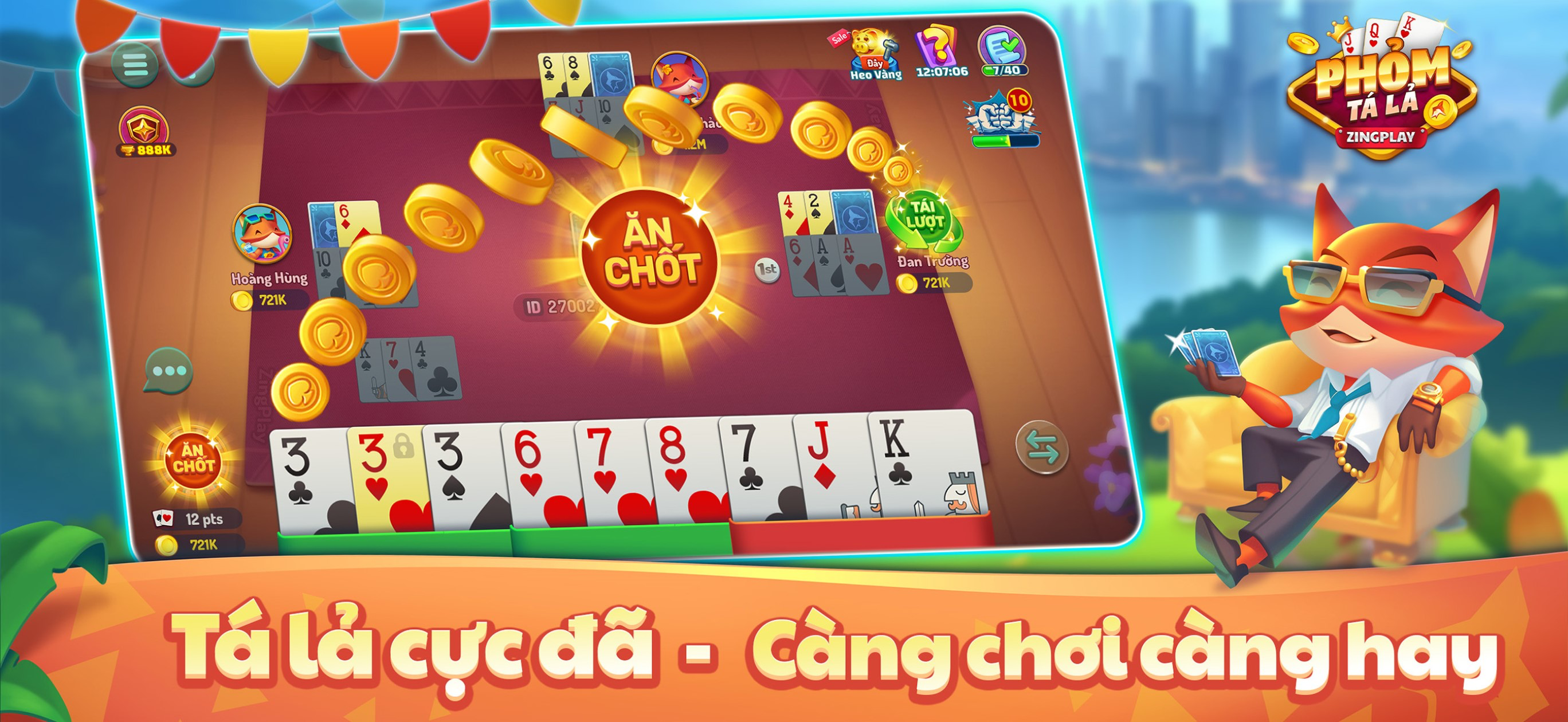Tiến lên Tá lả Binh ZingPlay screenshot 3