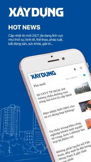 Báo Xây Dựng screenshot 1