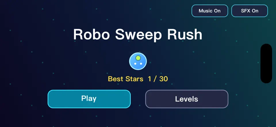 Screenshot von Robo Sweep Rush auf dem iPhone 4