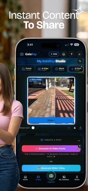 GalaRay: Before & After AI screenshot 4