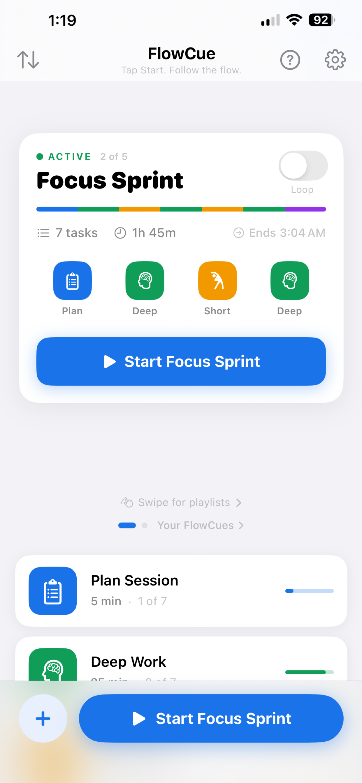 FlowCue App