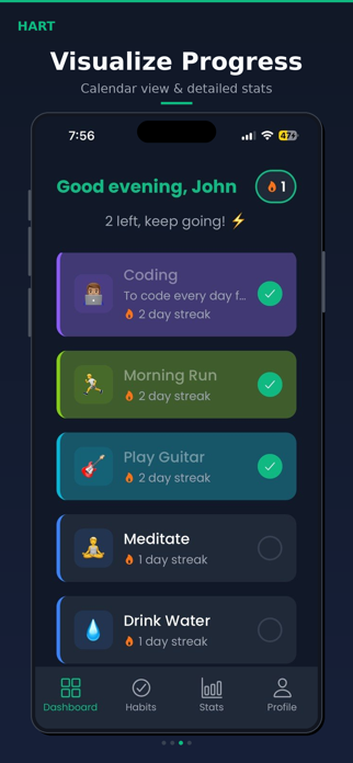HART: Habit & Routine Tracker Screenshot 1 of 4