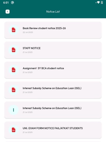 Net E IMS Faculty iPad screenshot