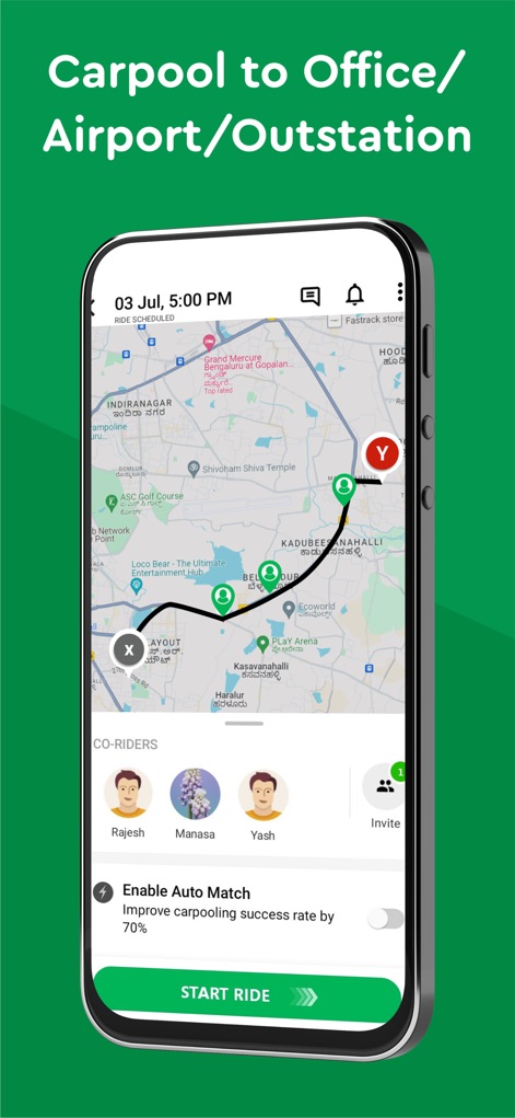 Quick Ride- Cab Taxi & Carpool - Travel App | MWM