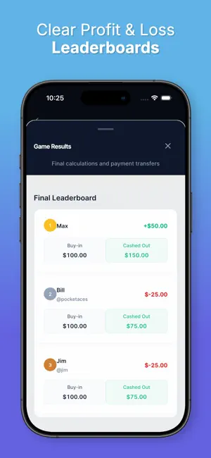 Settle Up Poker screenshot 4