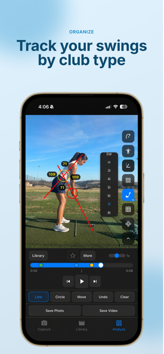 SwingDraw: Golf Swing Analyzer Screenshot 4 of 6