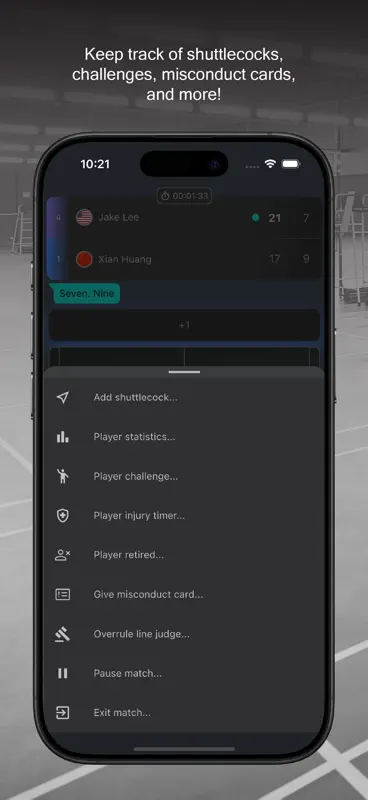 Badminton Scorer Pro screenshot 8 of 10
