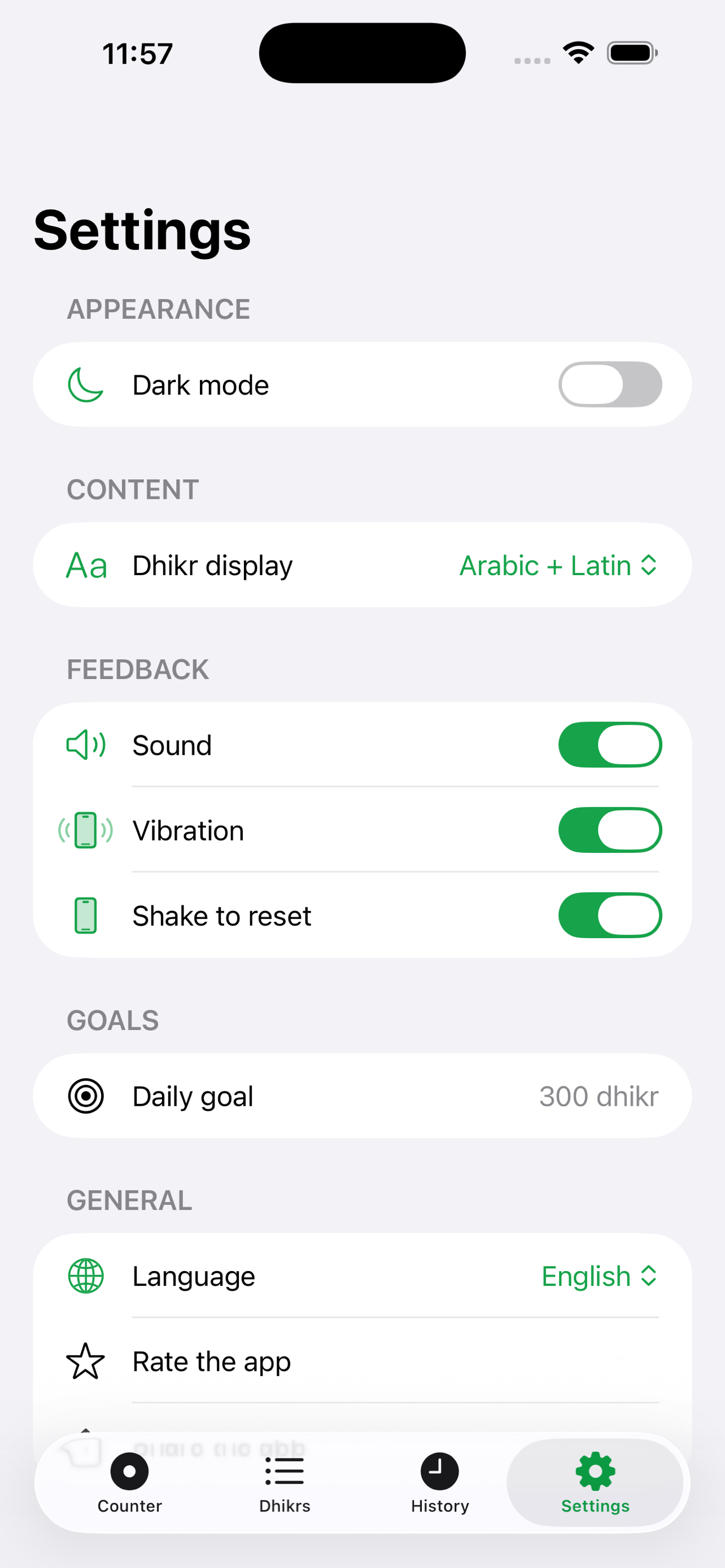 ZikirTesbih: Tasbih Counter screenshot 4