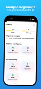 Radar App Keyword Optimization screenshot