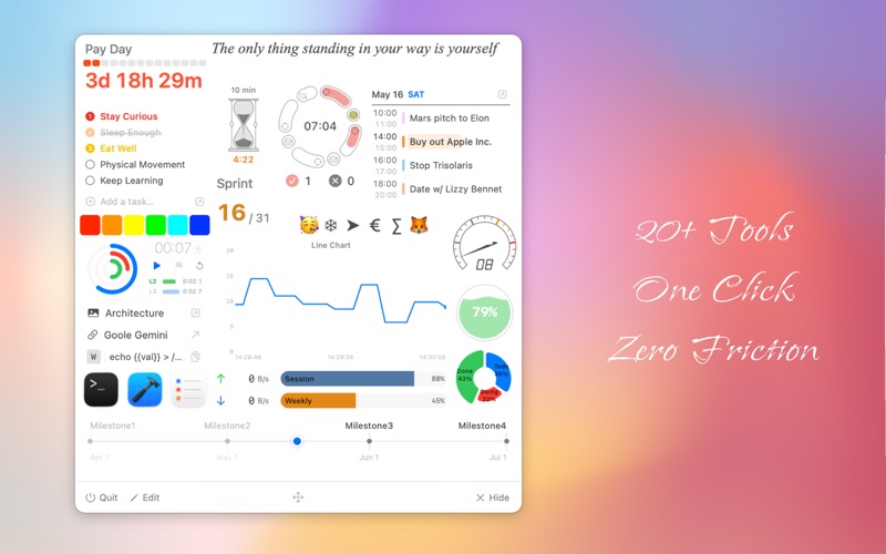 Pegboard – Toolbox & Shortcuts Screenshot 2