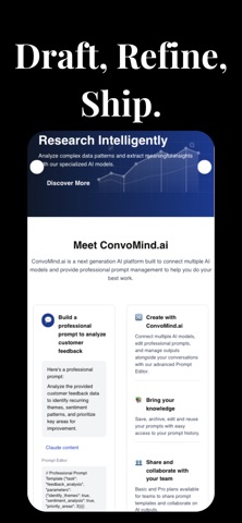 ConvoMind: AI Work Platform Screenshot 2 of 6